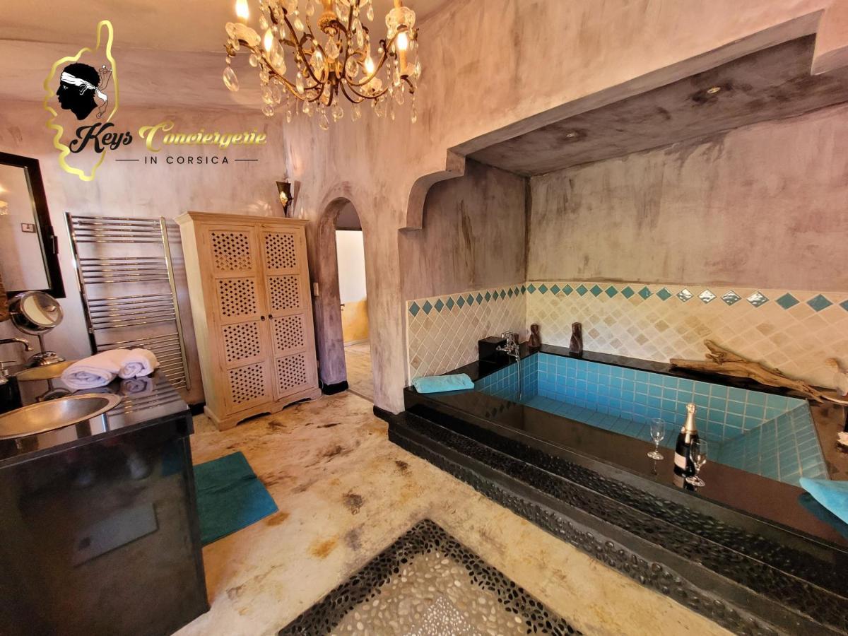 Casa Salya 8 Pers Piscine Privee Chauffee San Cipriano Villa Lecci Buitenkant foto