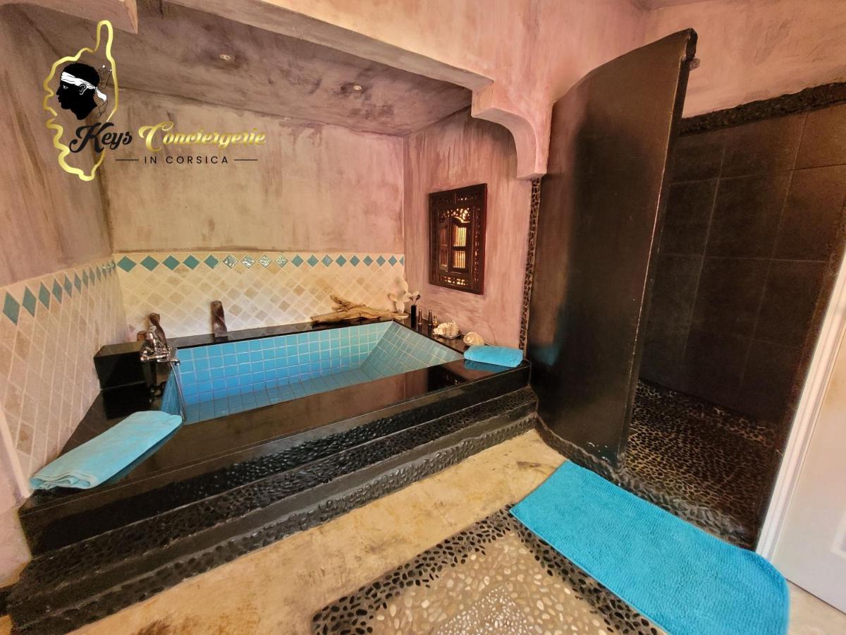Casa Salya 8 Pers Piscine Privee Chauffee San Cipriano Villa Lecci Buitenkant foto