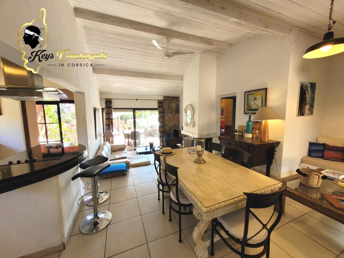 Casa Salya 8 Pers Piscine Privee Chauffee San Cipriano Villa Lecci Buitenkant foto