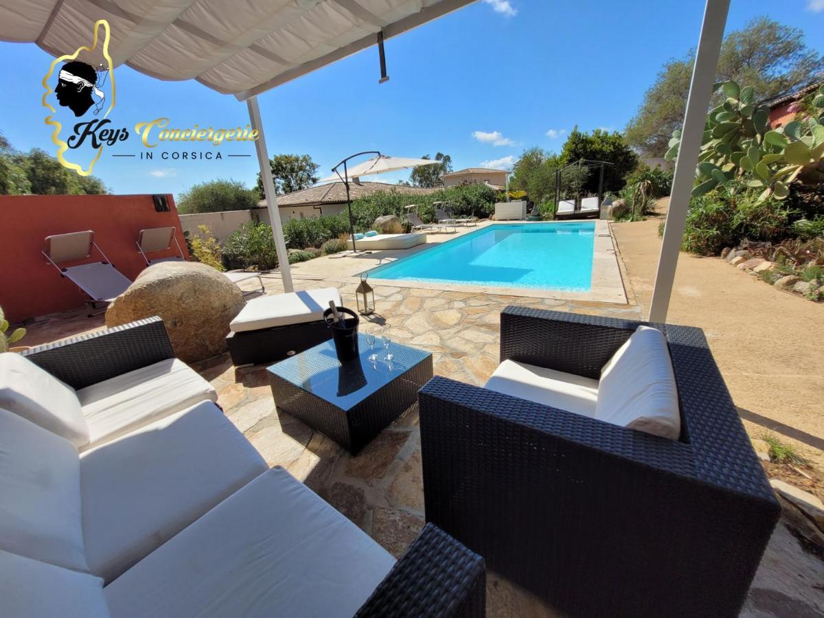 Casa Salya 8 Pers Piscine Privee Chauffee San Cipriano Villa Lecci Buitenkant foto