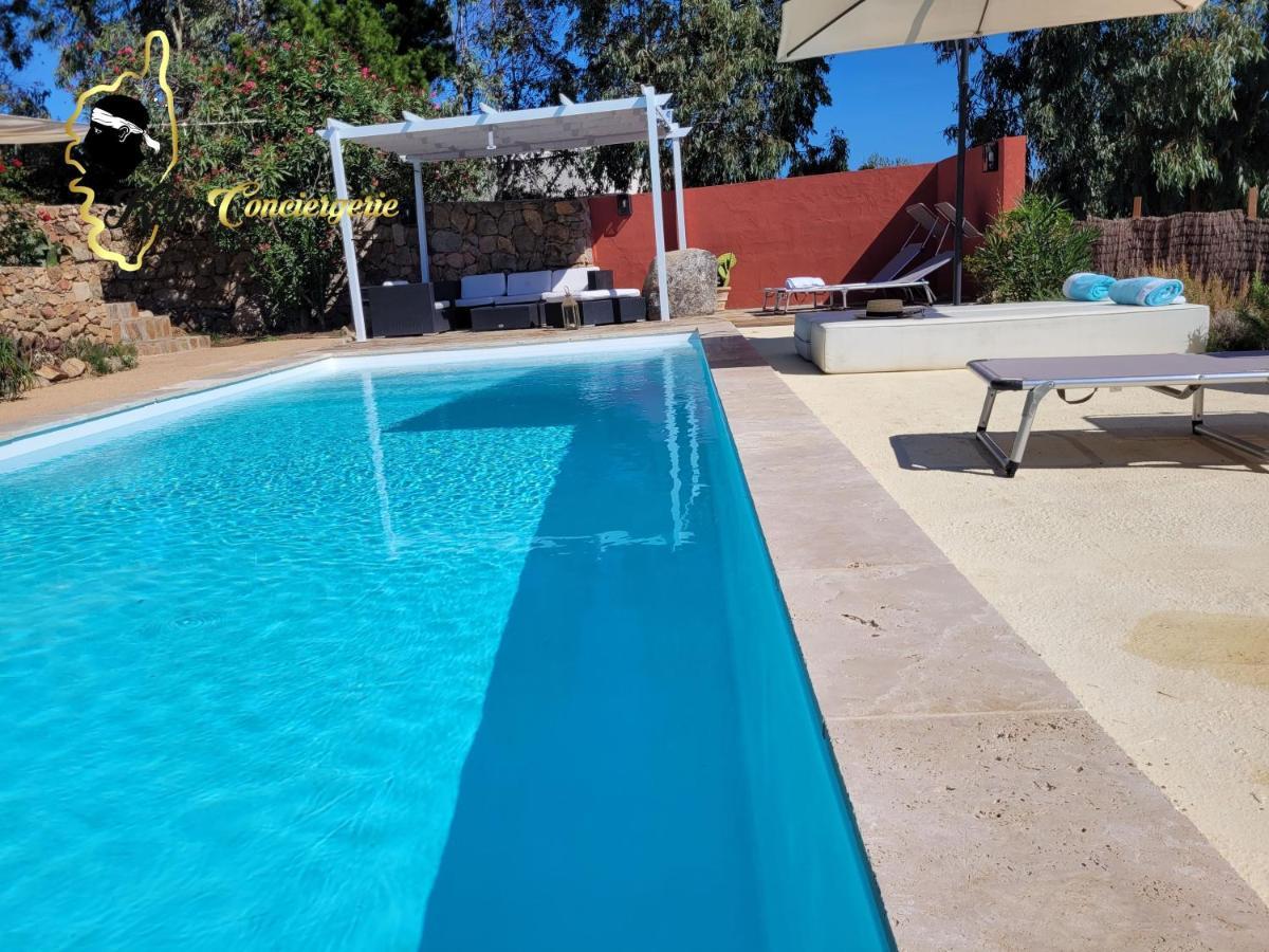Casa Salya 8 Pers Piscine Privee Chauffee San Cipriano Villa Lecci Buitenkant foto
