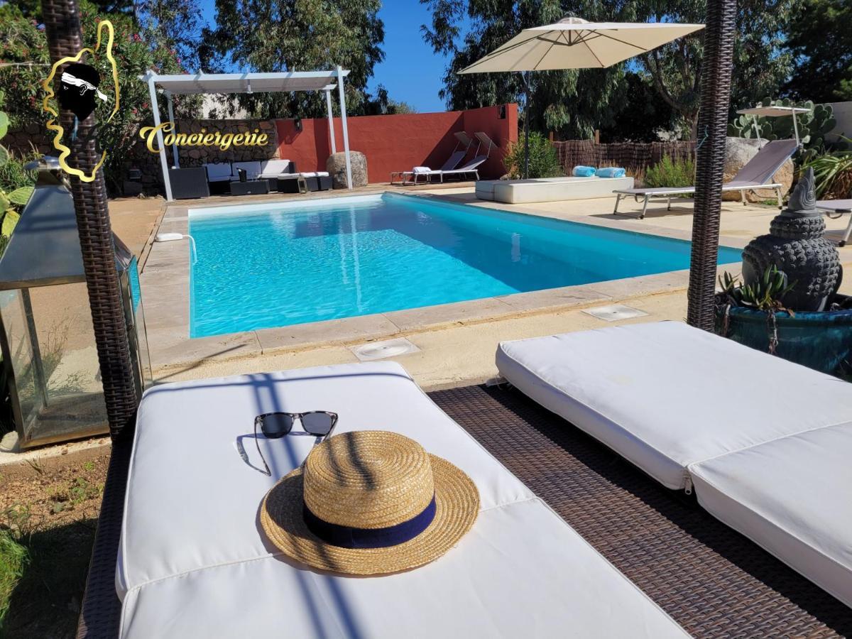 Casa Salya 8 Pers Piscine Privee Chauffee San Cipriano Villa Lecci Buitenkant foto