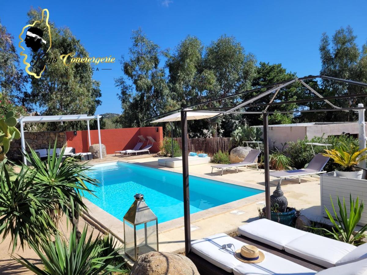 Casa Salya 8 Pers Piscine Privee Chauffee San Cipriano Villa Lecci Buitenkant foto