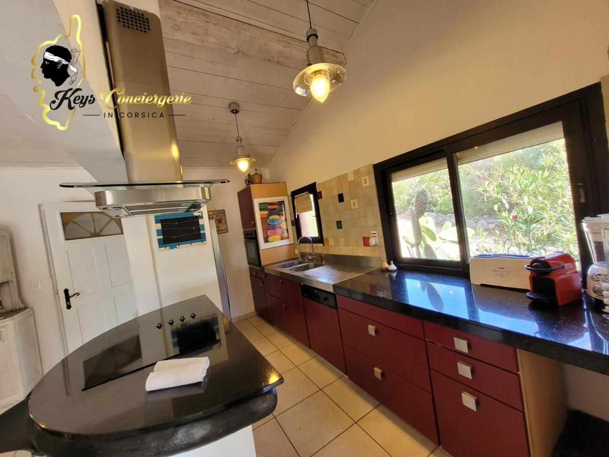 Casa Salya 8 Pers Piscine Privee Chauffee San Cipriano Villa Lecci Buitenkant foto
