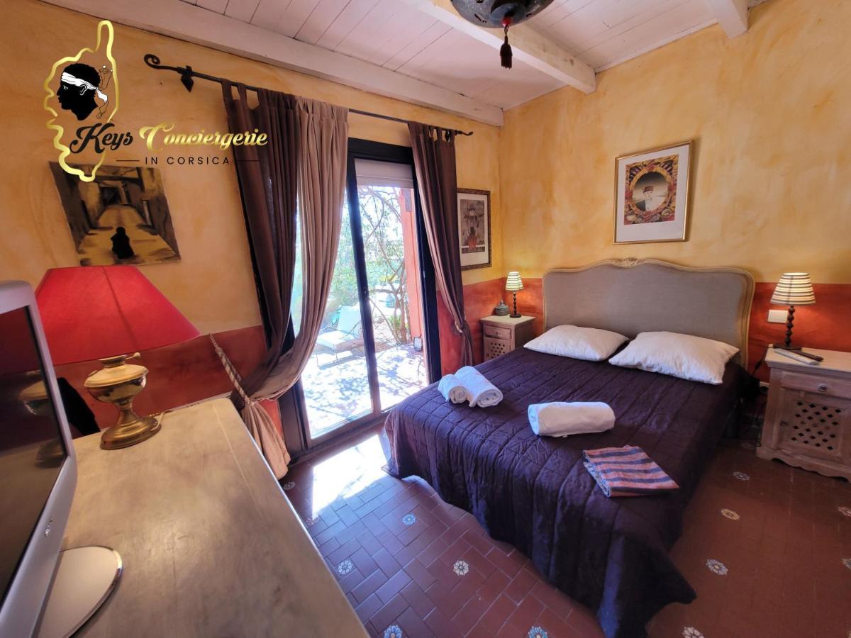 Casa Salya 8 Pers Piscine Privee Chauffee San Cipriano Villa Lecci Buitenkant foto