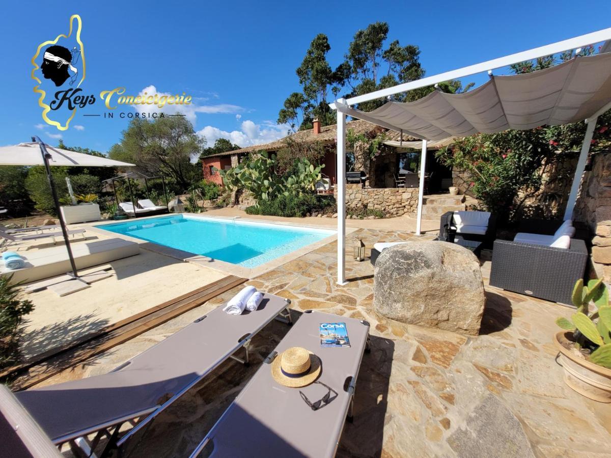 Casa Salya 8 Pers Piscine Privee Chauffee San Cipriano Villa Lecci Buitenkant foto
