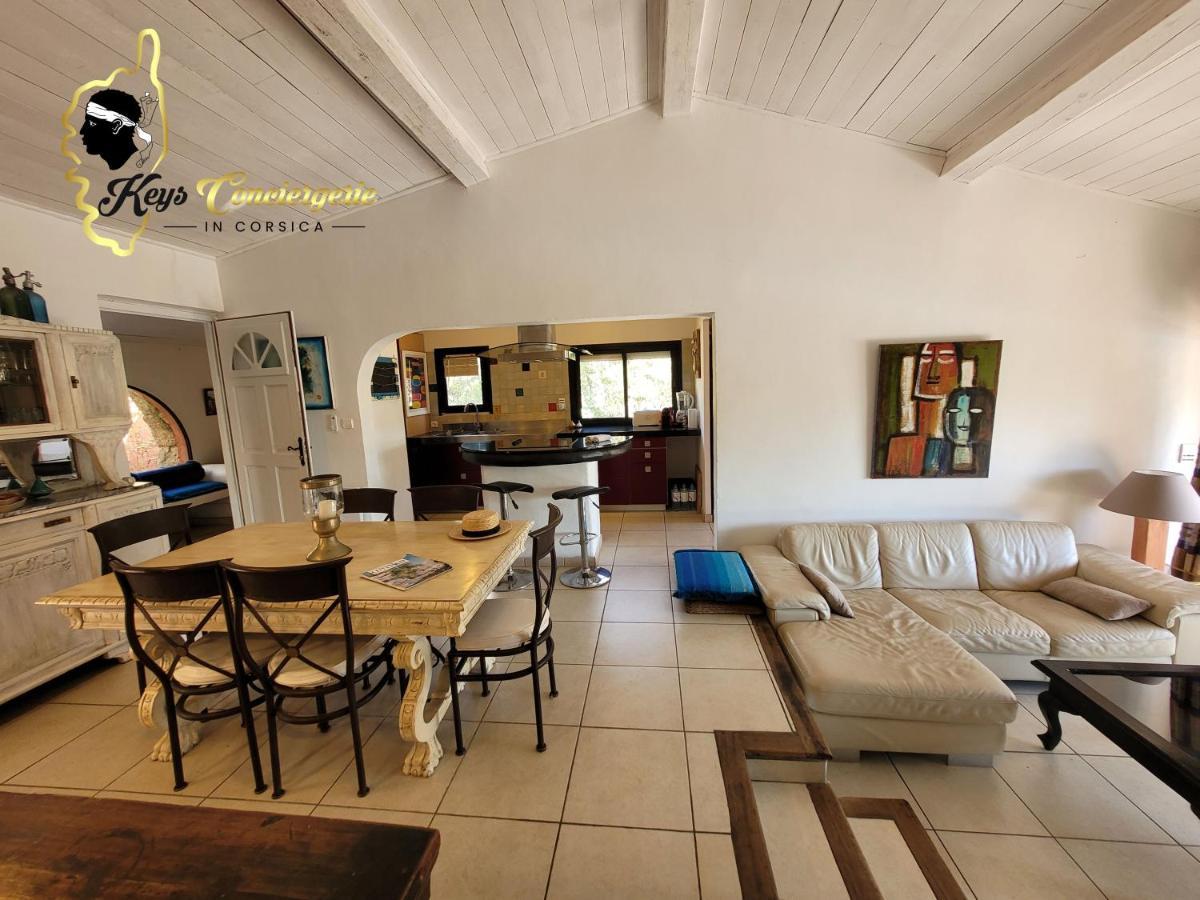 Casa Salya 8 Pers Piscine Privee Chauffee San Cipriano Villa Lecci Buitenkant foto
