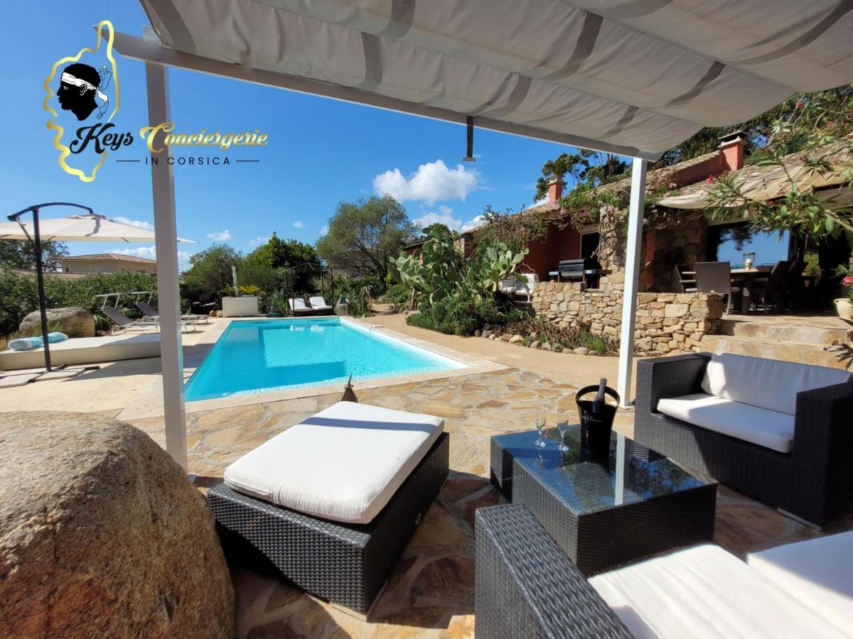 Casa Salya 8 Pers Piscine Privee Chauffee San Cipriano Villa Lecci Buitenkant foto
