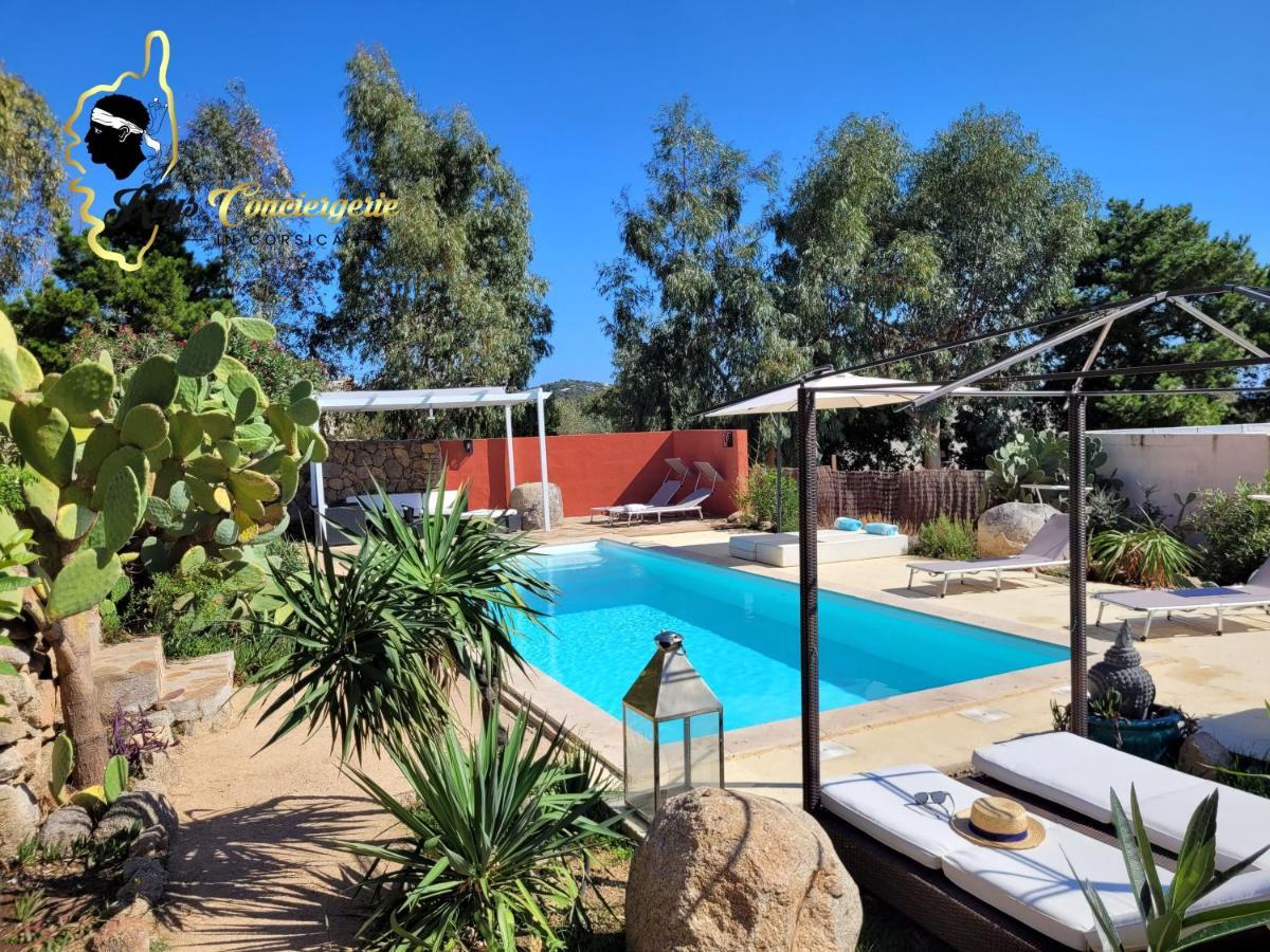 Casa Salya 8 Pers Piscine Privee Chauffee San Cipriano Villa Lecci Buitenkant foto
