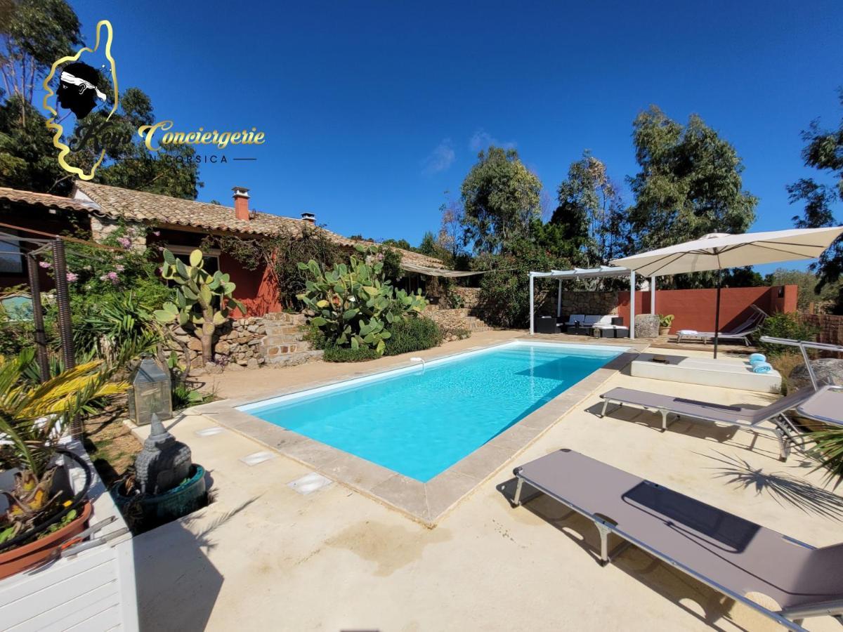 Casa Salya 8 Pers Piscine Privee Chauffee San Cipriano Villa Lecci Buitenkant foto