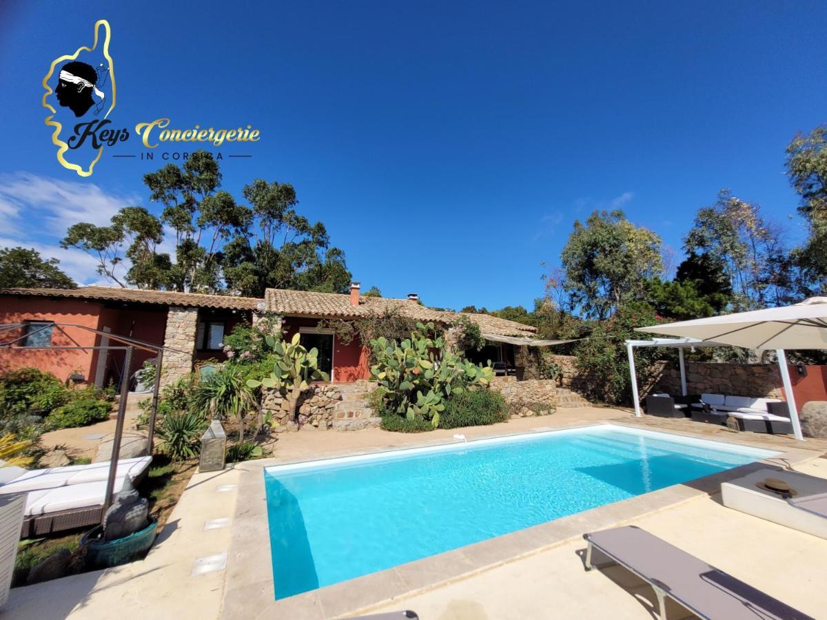 Casa Salya 8 Pers Piscine Privee Chauffee San Cipriano Villa Lecci Buitenkant foto