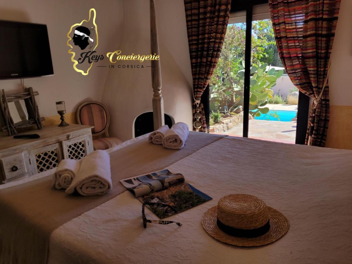 Casa Salya 8 Pers Piscine Privee Chauffee San Cipriano Villa Lecci Buitenkant foto